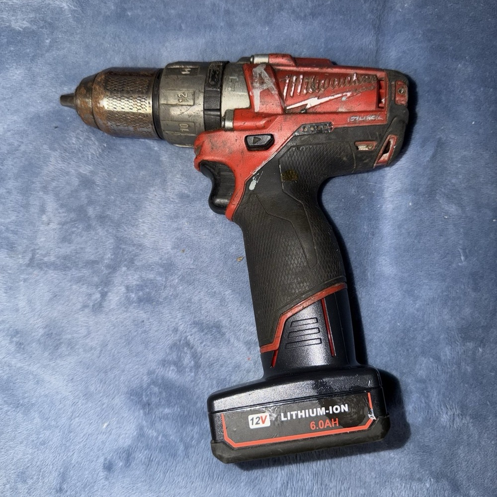 Milwaukee‎ 2404-20 Cordless 12V Hammer Drill